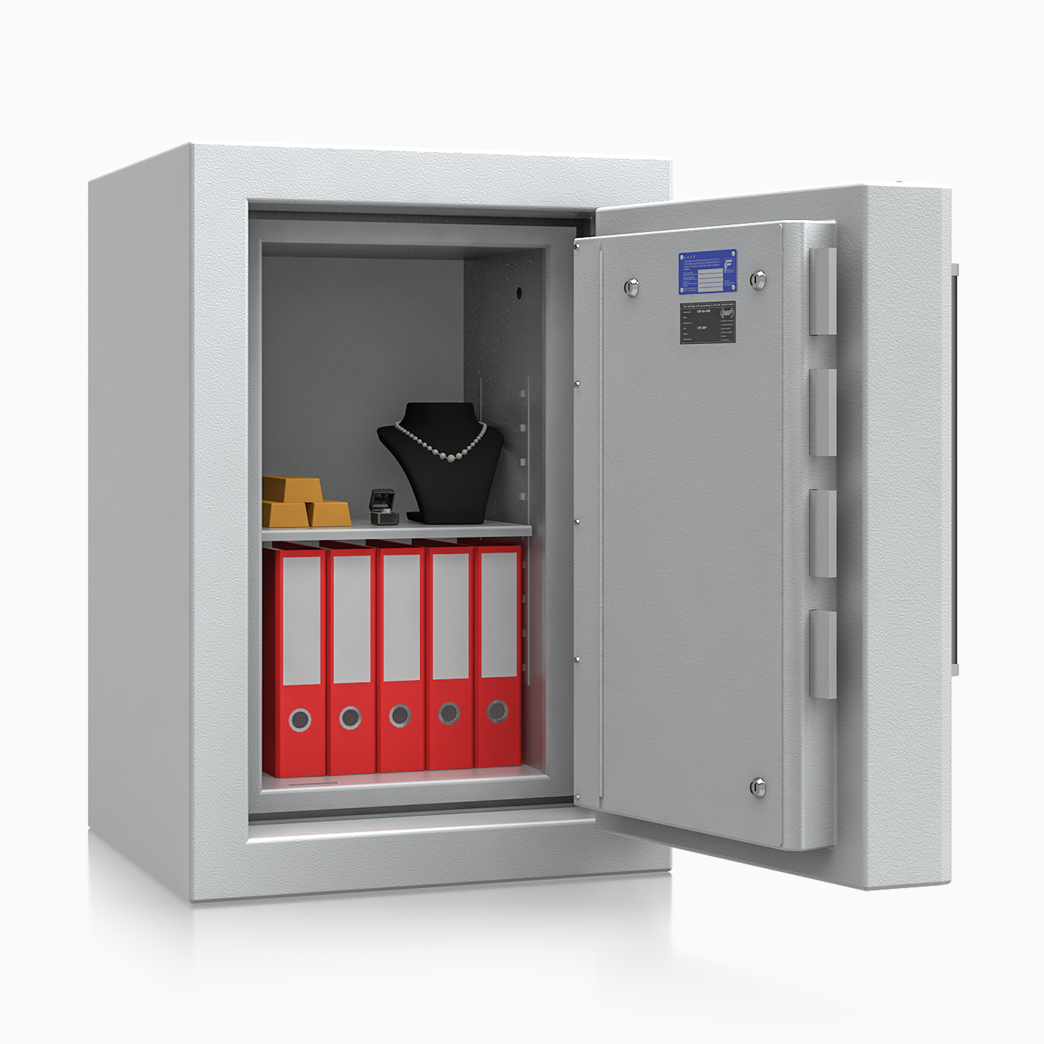 Trezor Save4Ever 428102.01 KL, třída VI, světle šedý