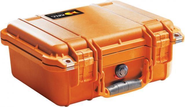 Odolný kufr 1450 oranžová barva