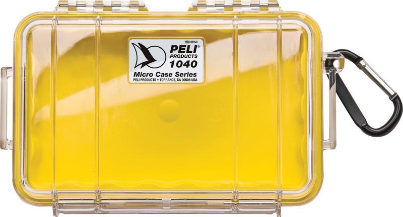 Micro case 1040 žlutý prázdný