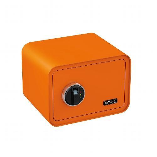 Nábytkový sejf MySafe 350 orange biometric
