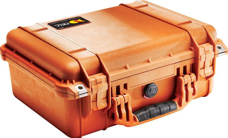 Protector Case 1450EU oranžový se stavitelnými přepážkami
